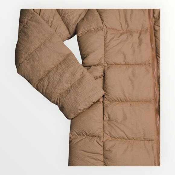 The North Face Womens Dreamer Parkina 600-Down Winter Jacket Almond Butter Sz Xs - Picture 9 of 15